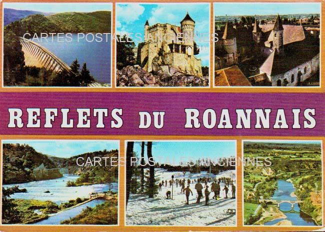 Cartes postales anciennes > CARTES POSTALES > carte postale ancienne > cartes-postales-ancienne.com Auvergne rhone alpes Loire Roanne