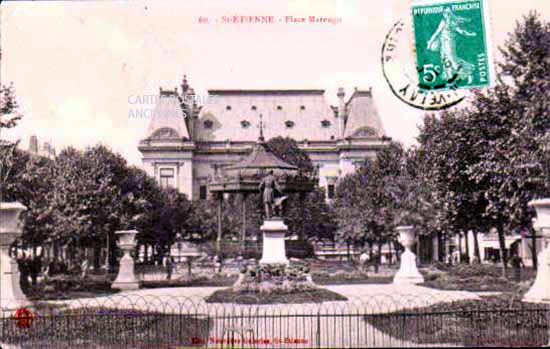 Cartes postales anciennes > CARTES POSTALES > carte postale ancienne > cartes-postales-ancienne.com Auvergne rhone alpes Loire Saint Etienne