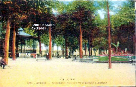 Cartes postales anciennes > CARTES POSTALES > carte postale ancienne > cartes-postales-ancienne.com Auvergne rhone alpes Loire Roanne