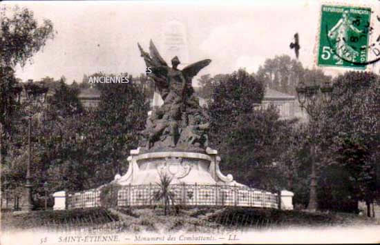 Cartes postales anciennes > CARTES POSTALES > carte postale ancienne > cartes-postales-ancienne.com Auvergne rhone alpes Loire Saint Etienne