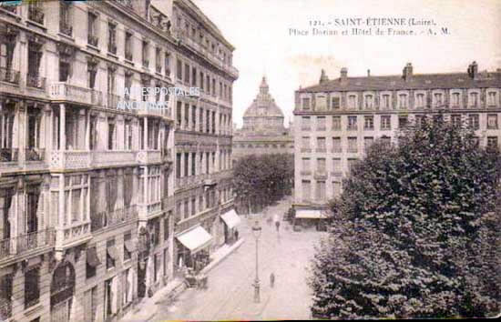 Cartes postales anciennes > CARTES POSTALES > carte postale ancienne > cartes-postales-ancienne.com Auvergne rhone alpes Loire Saint Etienne