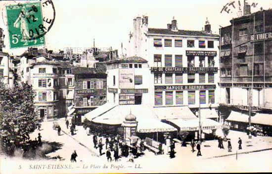 Cartes postales anciennes > CARTES POSTALES > carte postale ancienne > cartes-postales-ancienne.com Auvergne rhone alpes Loire Saint Etienne