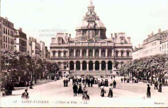 Cartes postales anciennes > CARTES POSTALES > carte postale ancienne > cartes-postales-ancienne.com Auvergne rhone alpes Loire Saint Etienne