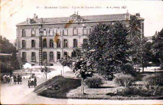 Cartes postales anciennes > CARTES POSTALES > carte postale ancienne > cartes-postales-ancienne.com Auvergne rhone alpes Loire Roanne