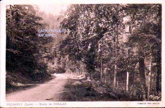 Cartes postales anciennes > CARTES POSTALES > carte postale ancienne > cartes-postales-ancienne.com Auvergne rhone alpes Loire Belmont De La Loire