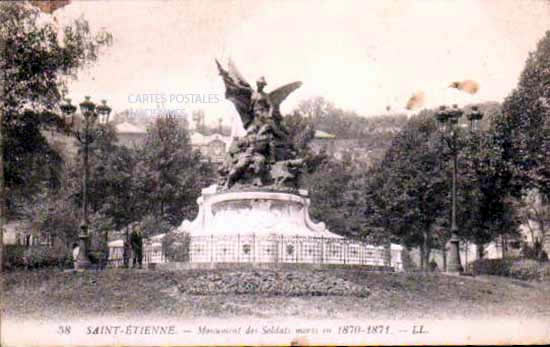 Cartes postales anciennes > CARTES POSTALES > carte postale ancienne > cartes-postales-ancienne.com Auvergne rhone alpes Loire Saint Etienne