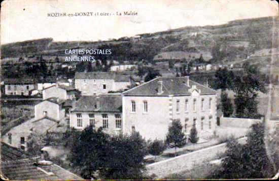 Cartes postales anciennes > CARTES POSTALES > carte postale ancienne > cartes-postales-ancienne.com Auvergne rhone alpes Loire Rozier En Donzy