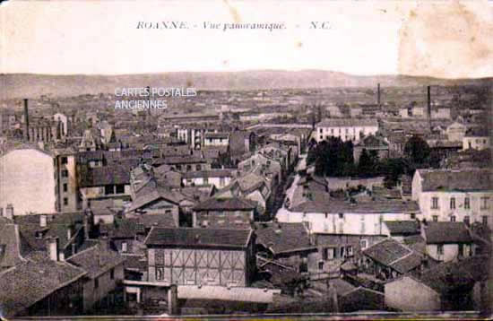 Cartes postales anciennes > CARTES POSTALES > carte postale ancienne > cartes-postales-ancienne.com Auvergne rhone alpes Loire Roanne