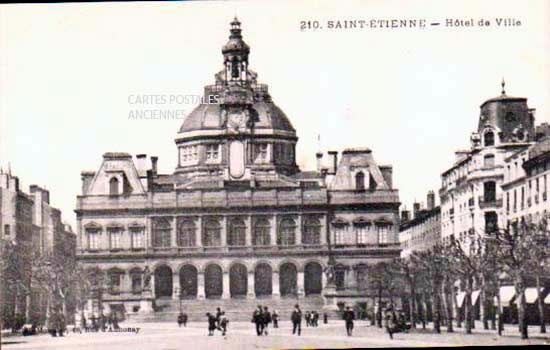 Cartes postales anciennes > CARTES POSTALES > carte postale ancienne > cartes-postales-ancienne.com Auvergne rhone alpes Loire Saint Etienne