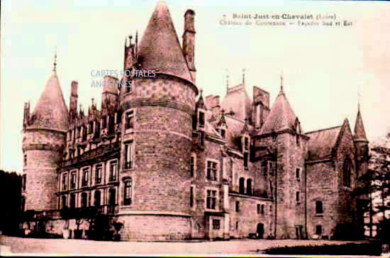 Cartes postales anciennes > CARTES POSTALES > carte postale ancienne > cartes-postales-ancienne.com Auvergne rhone alpes Loire Saint Just En Chevalet