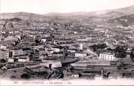 Cartes postales anciennes > CARTES POSTALES > carte postale ancienne > cartes-postales-ancienne.com Auvergne rhone alpes Loire Saint Etienne