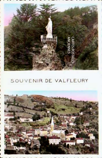 Cartes postales anciennes > CARTES POSTALES > carte postale ancienne > cartes-postales-ancienne.com Auvergne rhone alpes Haute loire Valfleury