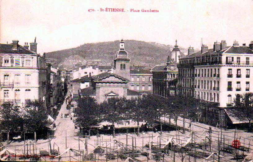 Cartes postales anciennes > CARTES POSTALES > carte postale ancienne > cartes-postales-ancienne.com Auvergne rhone alpes Loire Saint Etienne