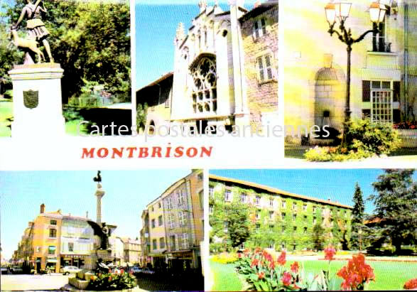 Cartes postales anciennes > CARTES POSTALES > carte postale ancienne > cartes-postales-ancienne.com Auvergne rhone alpes Loire Montbrison