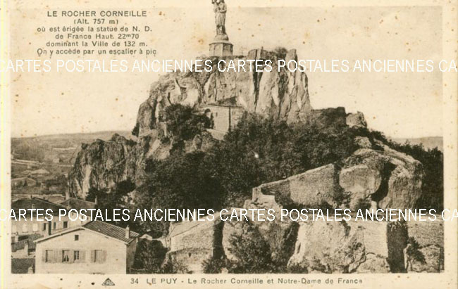 Cartes postales anciennes > CARTES POSTALES > carte postale ancienne > cartes-postales-ancienne.com Auvergne rhone alpes Haute loire