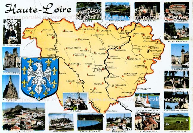 Cartes postales anciennes > CARTES POSTALES > carte postale ancienne > cartes-postales-ancienne.com Auvergne rhone alpes Haute loire