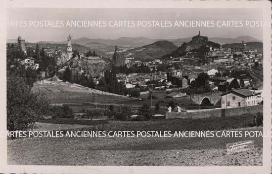 Cartes postales anciennes > CARTES POSTALES > carte postale ancienne > cartes-postales-ancienne.com Auvergne rhone alpes Haute loire Le Puy En Velay