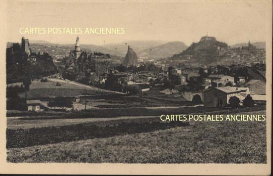 Cartes postales anciennes > CARTES POSTALES > carte postale ancienne > cartes-postales-ancienne.com Auvergne rhone alpes Haute loire Le Puy En Velay