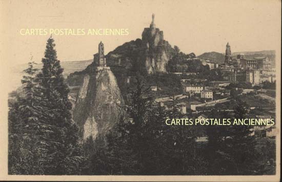 Cartes postales anciennes > CARTES POSTALES > carte postale ancienne > cartes-postales-ancienne.com Auvergne rhone alpes Haute loire Le Puy En Velay