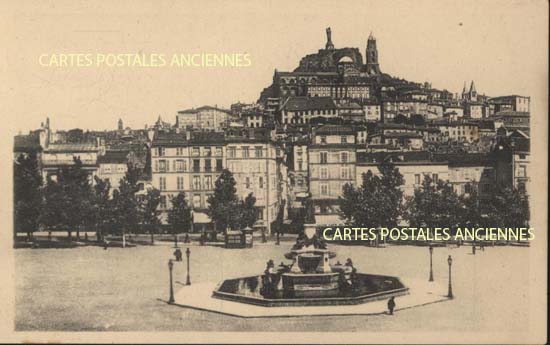 Cartes postales anciennes > CARTES POSTALES > carte postale ancienne > cartes-postales-ancienne.com Auvergne rhone alpes Haute loire Le Puy En Velay