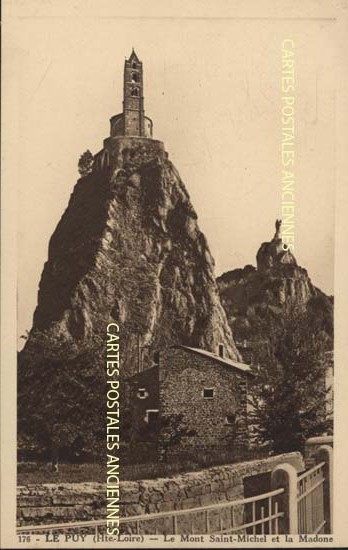 Cartes postales anciennes > CARTES POSTALES > carte postale ancienne > cartes-postales-ancienne.com Auvergne rhone alpes Haute loire Le Puy En Velay