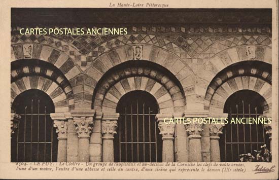 Cartes postales anciennes > CARTES POSTALES > carte postale ancienne > cartes-postales-ancienne.com Auvergne rhone alpes Haute loire Le Puy En Velay