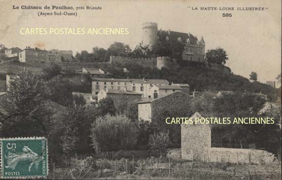 Cartes postales anciennes > CARTES POSTALES > carte postale ancienne > cartes-postales-ancienne.com Auvergne rhone alpes Haute loire Paulhac