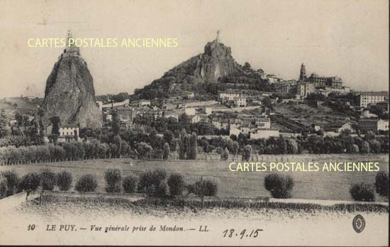 Cartes postales anciennes > CARTES POSTALES > carte postale ancienne > cartes-postales-ancienne.com Auvergne rhone alpes Haute loire Le Puy En Velay