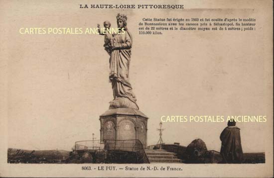 Cartes postales anciennes > CARTES POSTALES > carte postale ancienne > cartes-postales-ancienne.com Auvergne rhone alpes Haute loire Le Puy En Velay