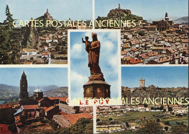 Cartes postales anciennes > CARTES POSTALES > carte postale ancienne > cartes-postales-ancienne.com Auvergne rhone alpes Haute loire Le Puy En Velay