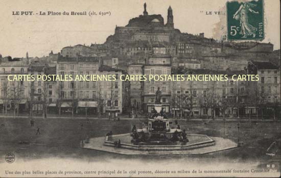 Cartes postales anciennes > CARTES POSTALES > carte postale ancienne > cartes-postales-ancienne.com Auvergne rhone alpes Haute loire Le Puy En Velay