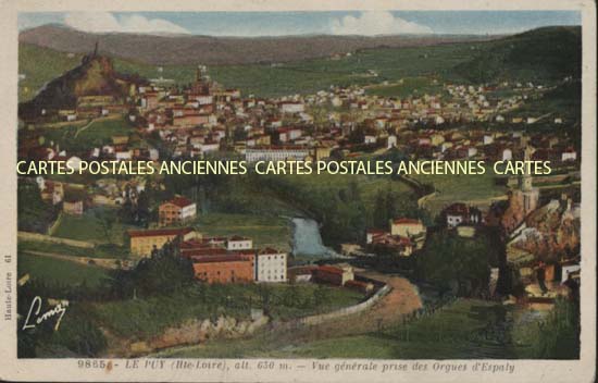 Cartes postales anciennes > CARTES POSTALES > carte postale ancienne > cartes-postales-ancienne.com Auvergne rhone alpes Haute loire Le Puy En Velay