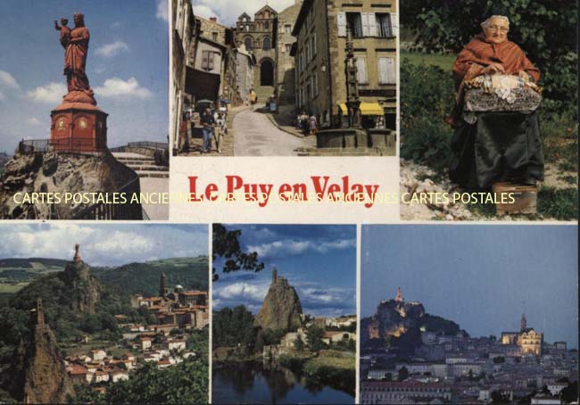 Cartes postales anciennes > CARTES POSTALES > carte postale ancienne > cartes-postales-ancienne.com Auvergne rhone alpes Haute loire Le Puy En Velay