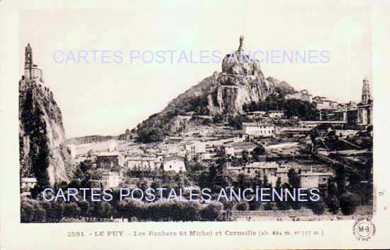 Cartes postales anciennes > CARTES POSTALES > carte postale ancienne > cartes-postales-ancienne.com Auvergne rhone alpes Haute loire Le Puy En Velay