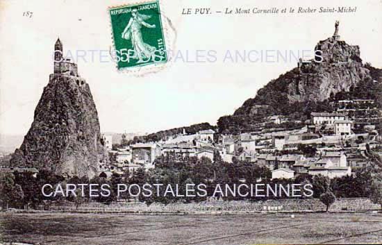 Cartes postales anciennes > CARTES POSTALES > carte postale ancienne > cartes-postales-ancienne.com Auvergne rhone alpes Haute loire Le Puy En Velay