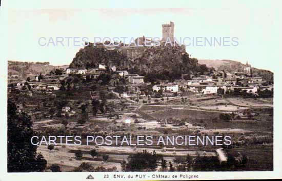 Cartes postales anciennes > CARTES POSTALES > carte postale ancienne > cartes-postales-ancienne.com Auvergne rhone alpes Haute loire Polignac