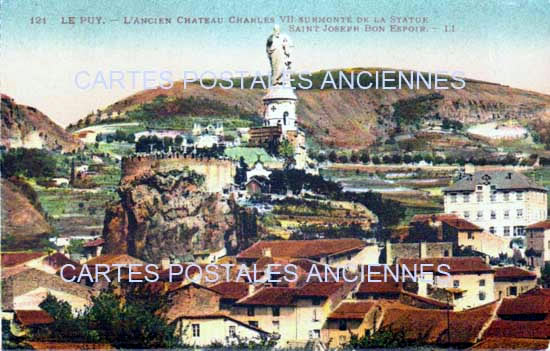 Cartes postales anciennes > CARTES POSTALES > carte postale ancienne > cartes-postales-ancienne.com Auvergne rhone alpes Haute loire Le Puy En Velay