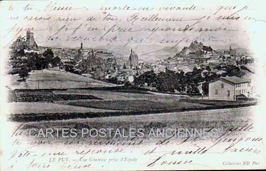 Cartes postales anciennes > CARTES POSTALES > carte postale ancienne > cartes-postales-ancienne.com Auvergne rhone alpes Haute loire Le Puy En Velay