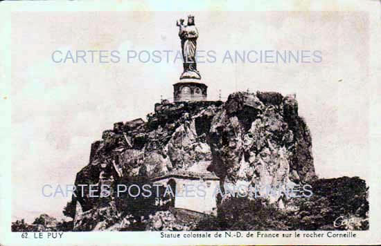 Cartes postales anciennes > CARTES POSTALES > carte postale ancienne > cartes-postales-ancienne.com Auvergne rhone alpes Haute loire Le Puy En Velay