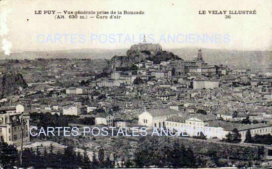 Cartes postales anciennes > CARTES POSTALES > carte postale ancienne > cartes-postales-ancienne.com Auvergne rhone alpes Haute loire Le Puy En Velay