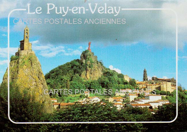 Cartes postales anciennes > CARTES POSTALES > carte postale ancienne > cartes-postales-ancienne.com Auvergne rhone alpes Haute loire Le Puy En Velay