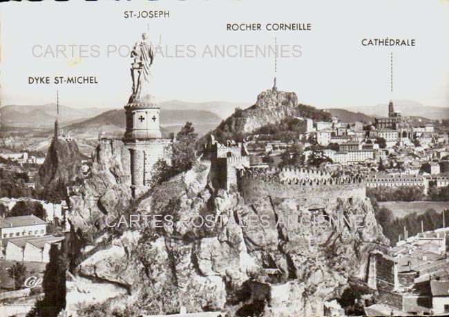 Cartes postales anciennes > CARTES POSTALES > carte postale ancienne > cartes-postales-ancienne.com Auvergne rhone alpes Haute loire Le Puy En Velay