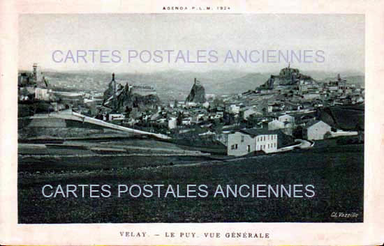 Cartes postales anciennes > CARTES POSTALES > carte postale ancienne > cartes-postales-ancienne.com Auvergne rhone alpes Haute loire Le Puy En Velay