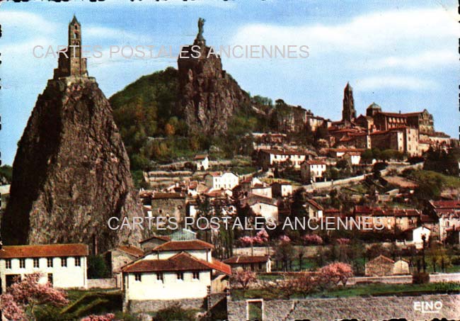 Cartes postales anciennes > CARTES POSTALES > carte postale ancienne > cartes-postales-ancienne.com Auvergne rhone alpes Haute loire Le Puy En Velay