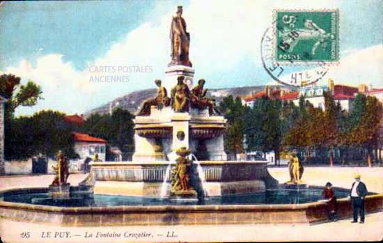 Cartes postales anciennes > CARTES POSTALES > carte postale ancienne > cartes-postales-ancienne.com Auvergne rhone alpes Haute loire Le Puy En Velay