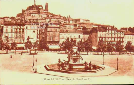 Cartes postales anciennes > CARTES POSTALES > carte postale ancienne > cartes-postales-ancienne.com Auvergne rhone alpes Haute loire Le Puy En Velay