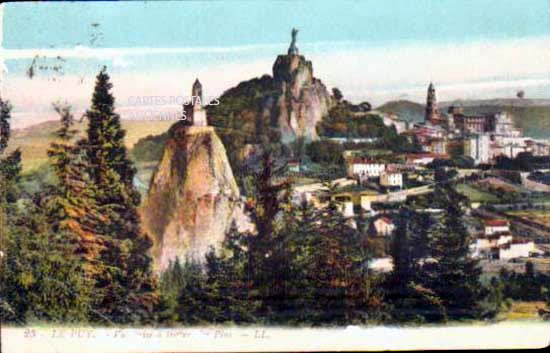 Cartes postales anciennes > CARTES POSTALES > carte postale ancienne > cartes-postales-ancienne.com Auvergne rhone alpes Haute loire Le Puy En Velay