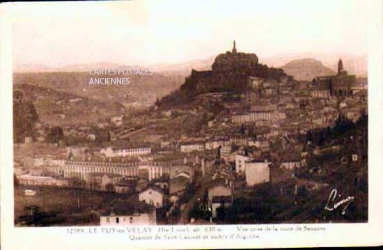 Cartes postales anciennes > CARTES POSTALES > carte postale ancienne > cartes-postales-ancienne.com Auvergne rhone alpes Haute loire Le Puy En Velay