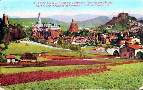 Cartes postales anciennes > CARTES POSTALES > carte postale ancienne > cartes-postales-ancienne.com Auvergne rhone alpes Haute loire Le Puy En Velay