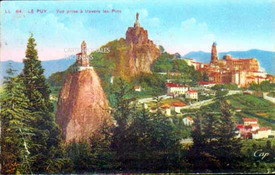 Cartes postales anciennes > CARTES POSTALES > carte postale ancienne > cartes-postales-ancienne.com Auvergne rhone alpes Haute loire Le Puy En Velay